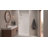 Expressions Solid Surface 48" W x 36" D x 96" H 6-Piece Trimmable Shower Wall Panel Kit, 72" Wall with 24" Extension, White-959506516-858196794