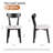 Solid Wood Dining Chairs, Armless Upholstered Modern Side Chairs With Linen Fabric Seat-858729779-858729788