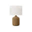 Lighting, 23 po, lampe de table, rotin, abat-jour beige, moderne-1955584871
