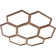 Florin Wood Fretwork Pierced Ceiling Medallion