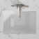 Myhomekeepers 14'' White Ceramic Rectangular Bathroom Sink