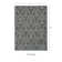Tapis bleu Bloomingdale