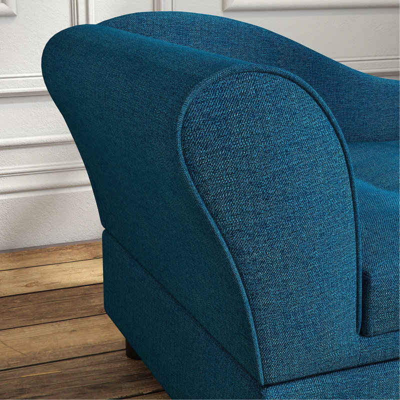 Canapé pour chien avec rangement caché, lit surélevé bleu foncé pour animal de compagnie, coussin moelleux pour les chiens et les chiens de petite et moyenne taille, coussin de lit élégant et confortable