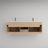 Victoria 58.9'' Single Bathroom Vanity with Acrylic Top-97880889
