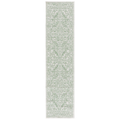 Tapis d'intérieur / extérieur oriental lavable à la machine Mirla Performance