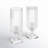 15'' H Glass Tabletop Hurricane