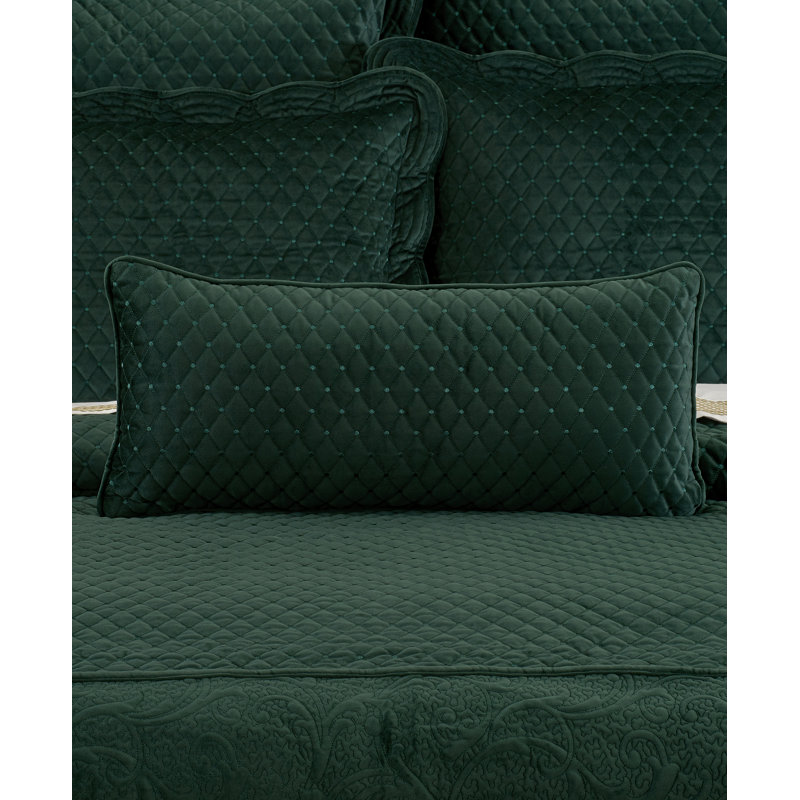 Coussin Marissa, 15 po x 20 po, Rectangulaire, Blanc d'hiver
