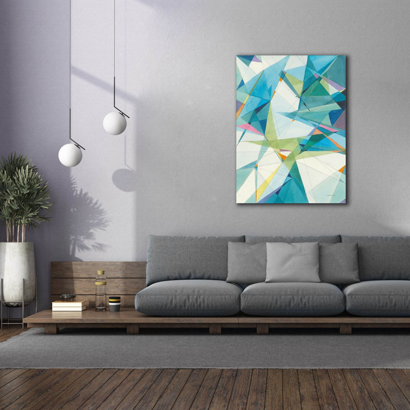  «Prism 2» par Danhui Nai, art mural sur toile, H 54 po x l 40 po