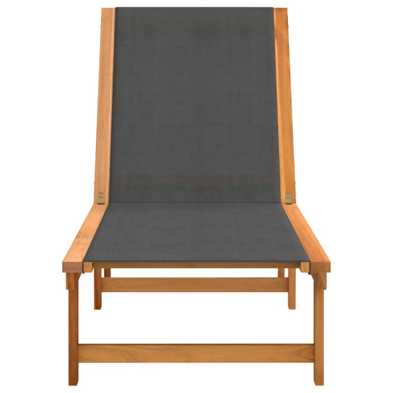 Redge 200cm Long Reclining Single Chaise, Grey