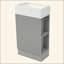 18.6" Bathroom Vanity With Sink, Bathroom Vanity Cabinet With Two-Tier Shelf, Left Or Right Orientation-731364751
