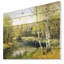 «Quiet Autumn River», reproduction d'art-37589076-37589080