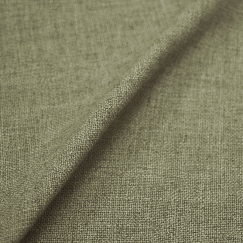 Jebb Upholstered Ottoman, Zuma Laurel Textured Linen