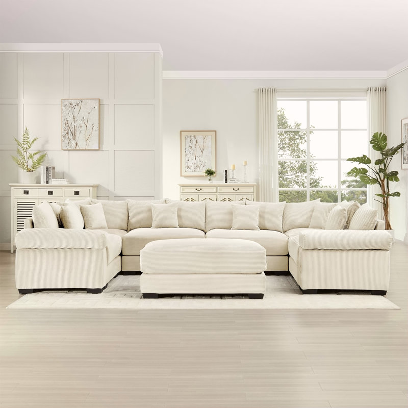 Canapé modulaire surdimensionné Cloud, Beige