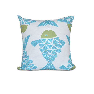 Beach Vacation Outdoor Reversible Throw Pillow