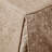 3 Piece Split Corner Pleated Quilted Bedspread Khaki Queen