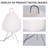 19" Modern Table Lamp With Paper Shade