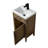 Sebastiano 20'' Single Bathroom Vanity with Ceramic Top-111465356
