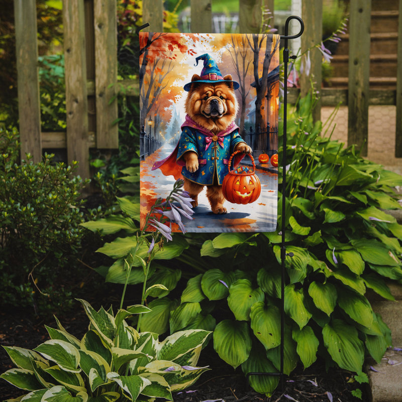Drapeau du jardin Mastiff, Chow-chow