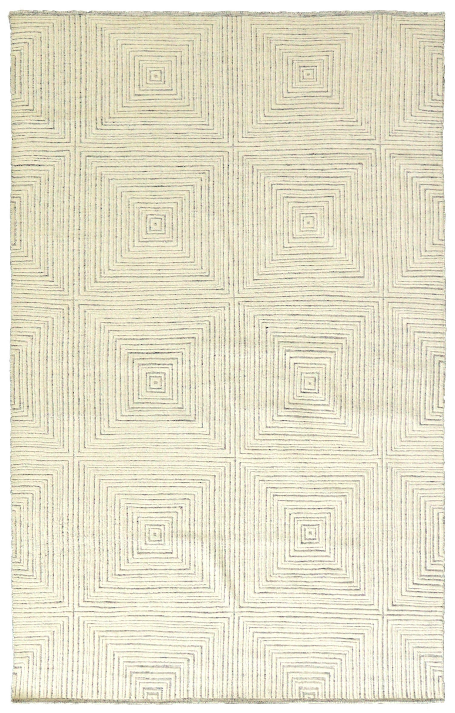 Landry & Arcari Rugs and Carpeting Pyramids Wool Geometric Rug | Wayfair