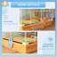 Cage à hamster à 5 niveaux avec tubes et tunnels PawHut
