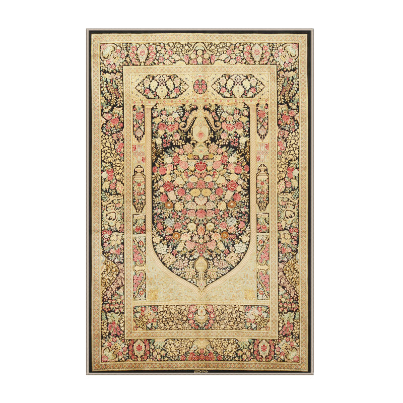 Tapis oriental ivoire, Rectangle 8 pi x 12 pi