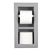 Seasons® Andes™ Deep Recessed Toilet Paper Holder (Polished Chrome