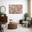 «Blush Pink Poppy», impression botanique sur toile-126039948-126039949