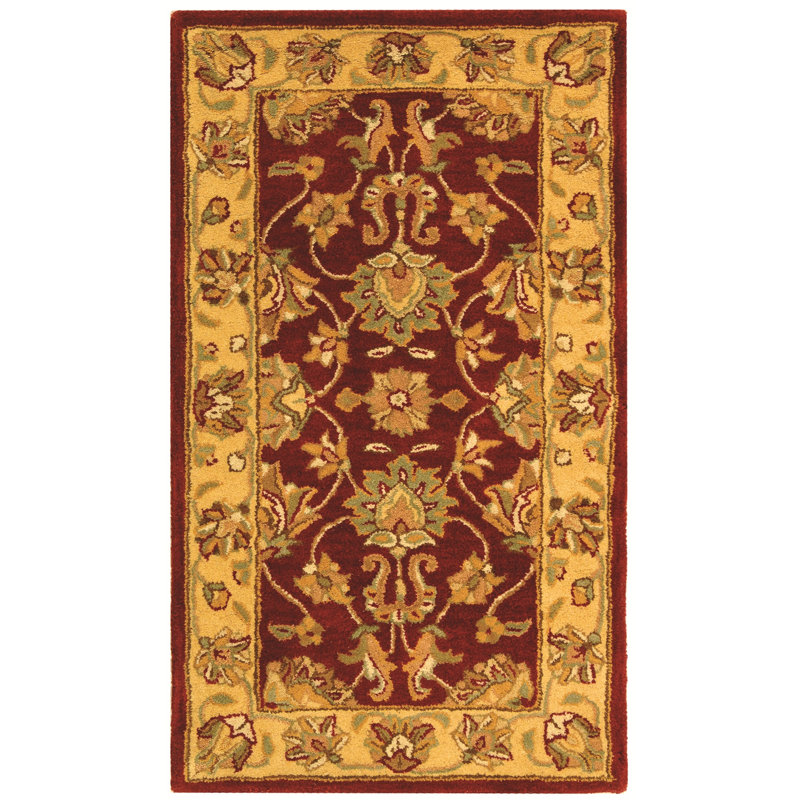 Cranmore Hand Tufted Wool Oriental Rug, Rectangle 4' x 6'