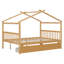 Lit double en bois avec tiroirs-1238279100