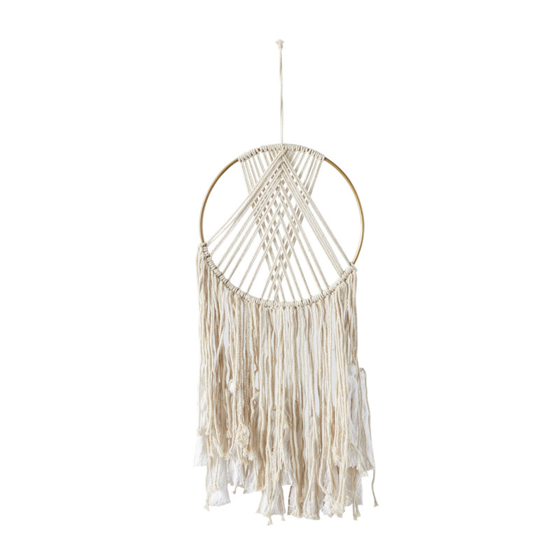 Hand Woven Blended Fabric Wall Hanging