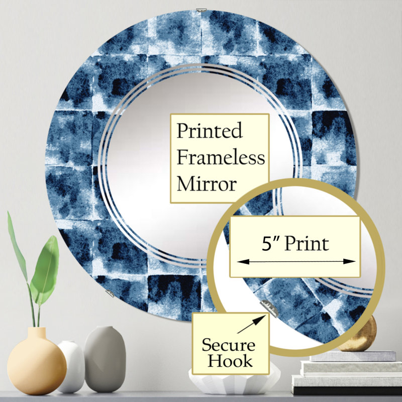Miroir de salle de bain sans cadre, 24 po x 24 po