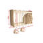 Wood Rectangle Utensil Holders/Pots/Jars