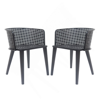 Ensemble de chaises d'extérieur Milan (ensemble de 2)