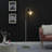 Industrial Farm Pendant Cage Floor Lamp