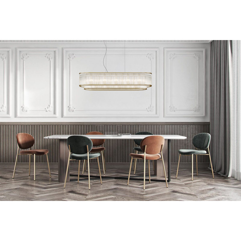 Catalinas 7 - Light Kitchen Island Pendant, Matt Gold