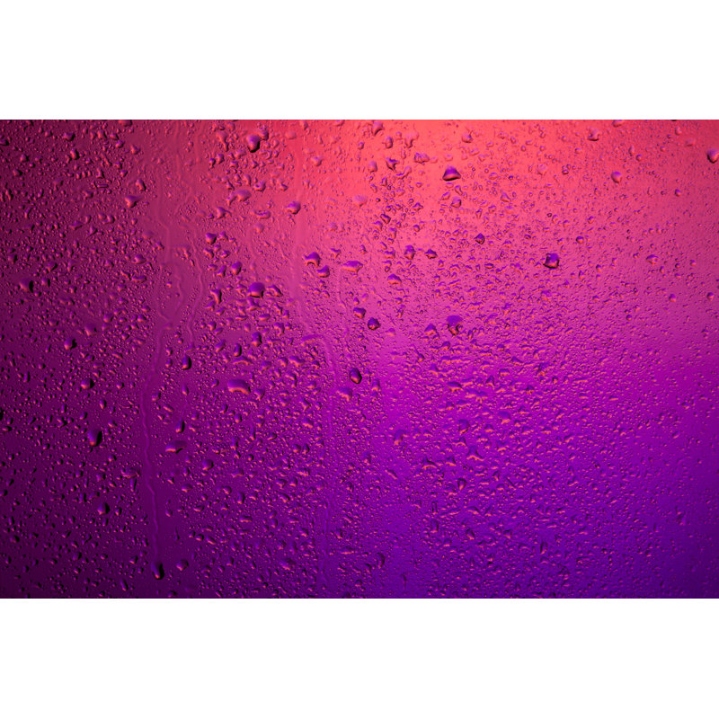 Rainy Window by Inspired_by_the_light - Wrapped Canvas Print, 30cm H x 46cm W x 3.8cm D