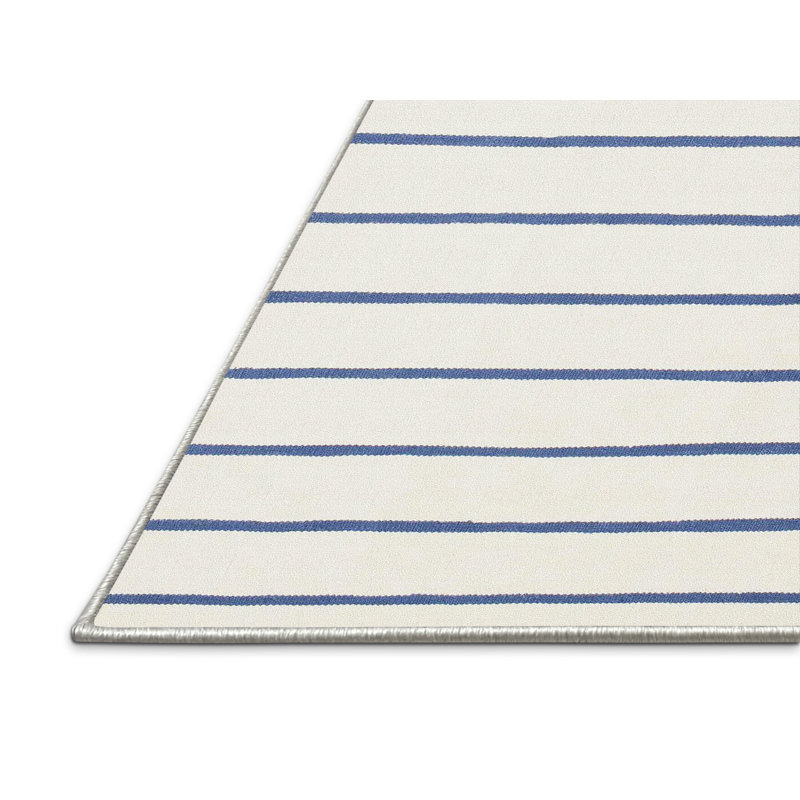 Striped Indoor Rug, Rectangle 7' x 10'