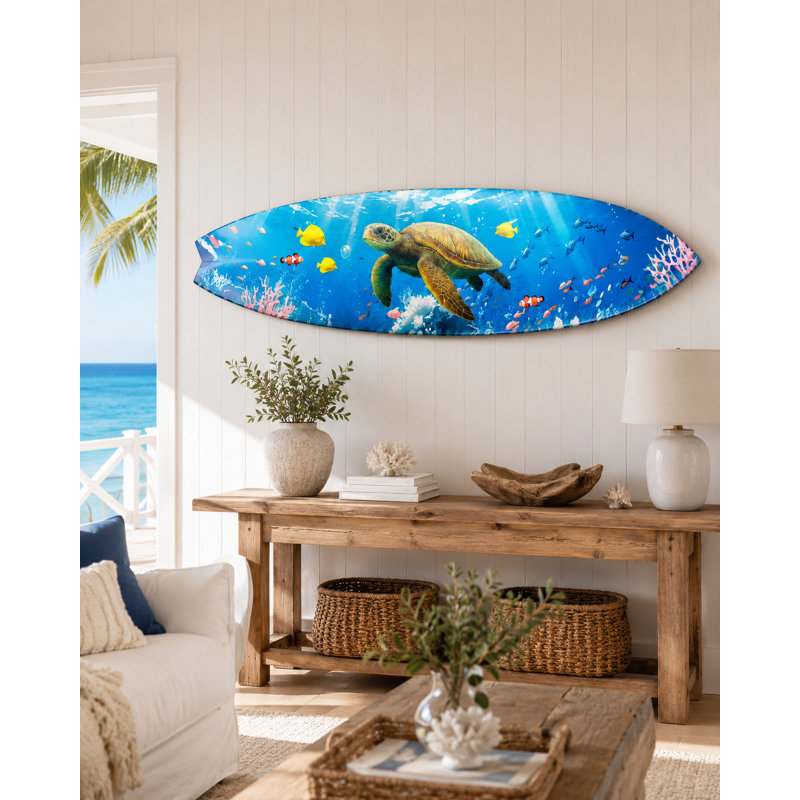 Sea Turtle Horizontal Danny, 36 Inch