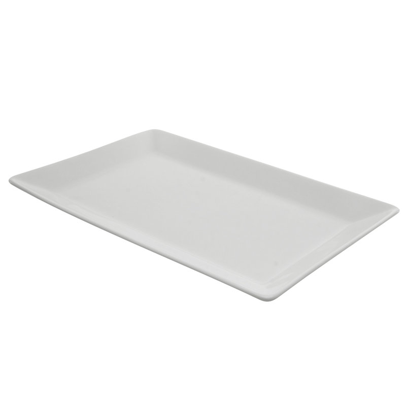 Ebern Designs Behm Ceramic Platter, 11" W x 7" D