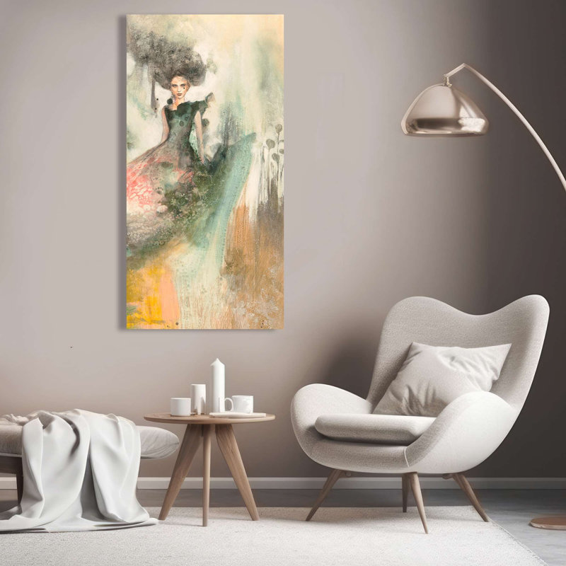 Lady Of The Water by Erica Pagnoni - Wrapped Canvas Print, 70cm H x 35cm W x 4cm D