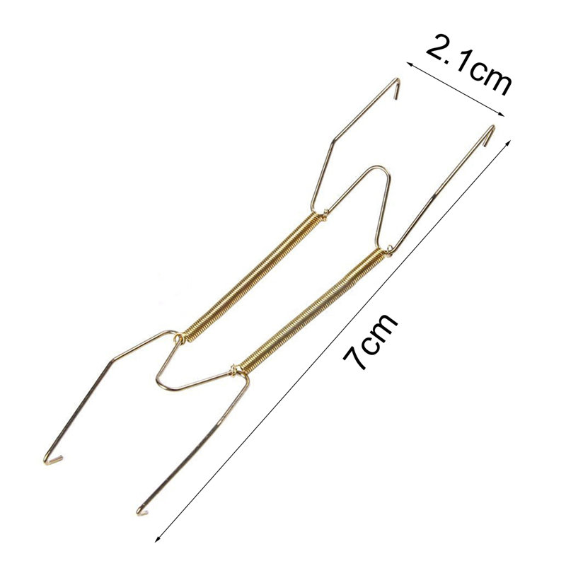 Porte-assiettes en acier inoxydable anti-rouille démontable, H 2,95 po x l 2,52 po x P 0,91 po