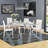 Vernice Evelina Extendable Dining Table
