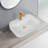 Rectangular Countertop Ceramic Wash Basin (White Finish) CUPC Certified