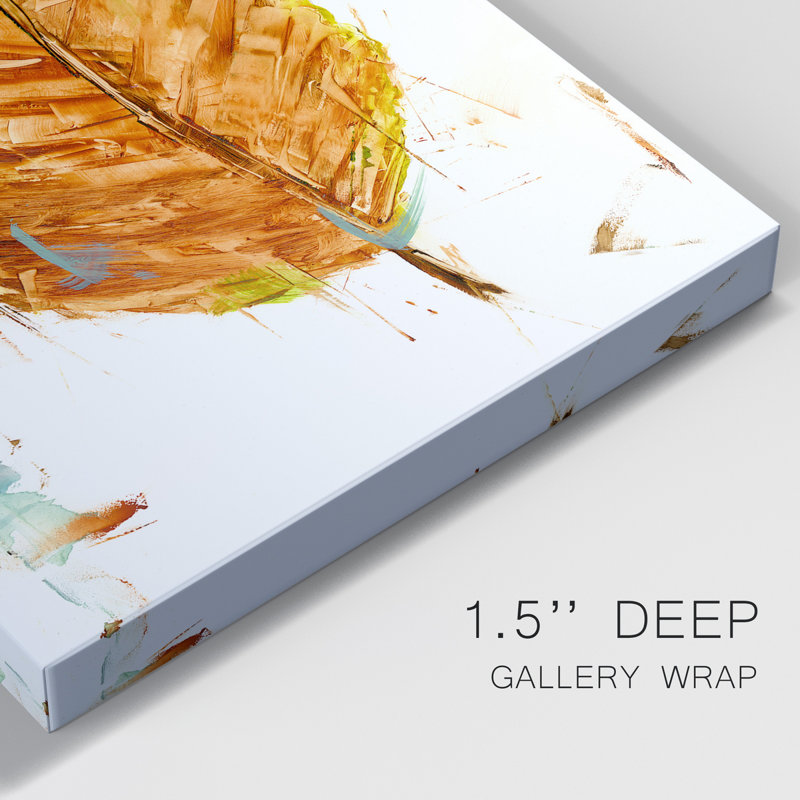 «Autumn Leaf Study III», reproduction sur toile tendue, H 48 po x l 32 po x P 1 po