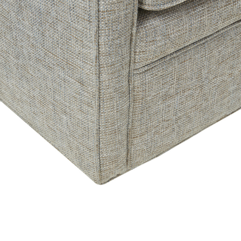 Fauteuil pivotant à siège large Brianne