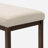 Modern Upholstered Bench with,48 Inch Indoor Bench for Entryway, Hallway, Living Room, Dining Room, Bedroom, Modern & Decorative - White, Cream Boucle-898561166