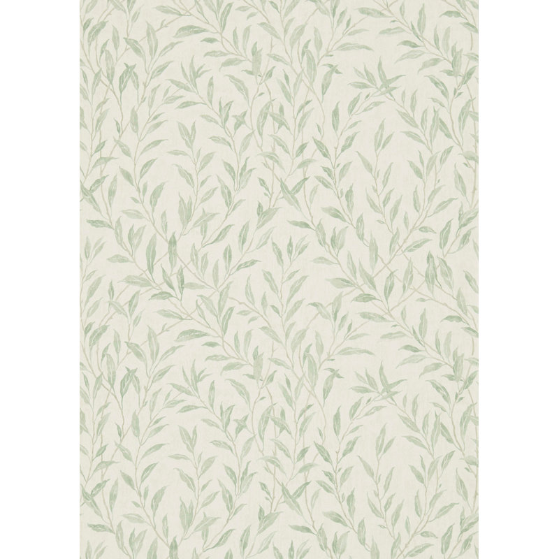 Osier 10.05m x 68.6cm Matte Wallpaper Roll, Green