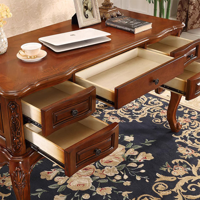 Bureau de style européen classique, H 30,71 po x l 51,18 po x P 25,59 po
