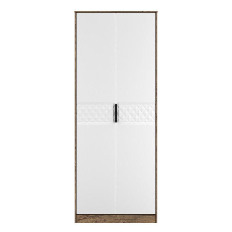 Tarkio Double Wardrobe, White