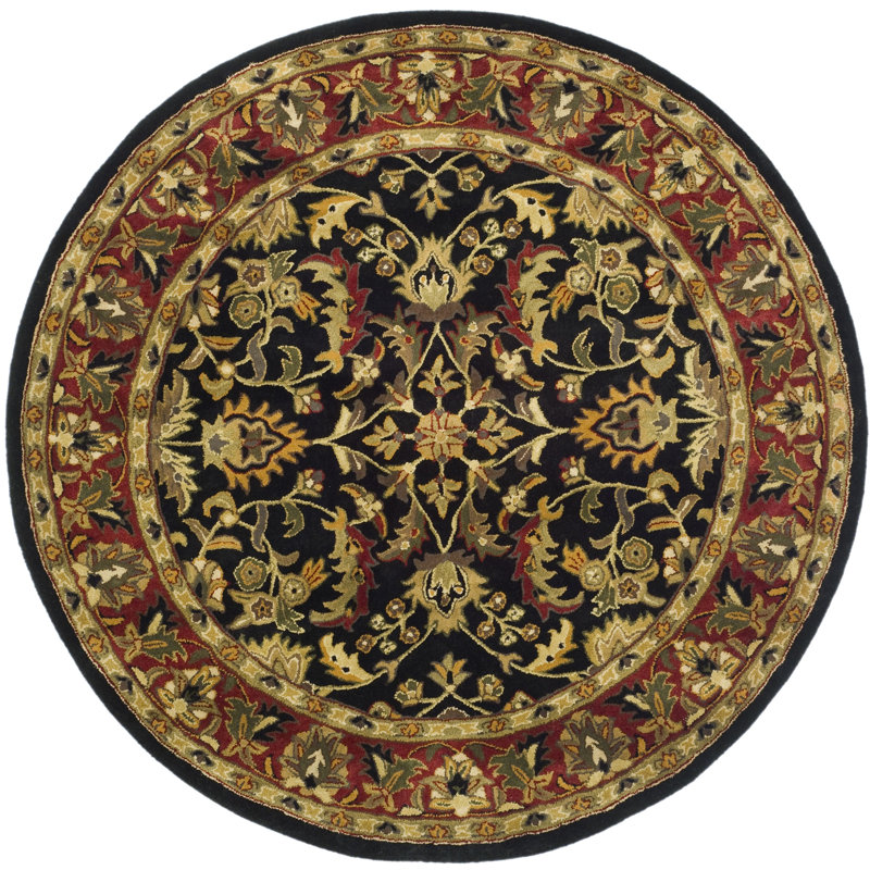 Cranmore Hand Tufted Wool Oriental Rug, Round 8'